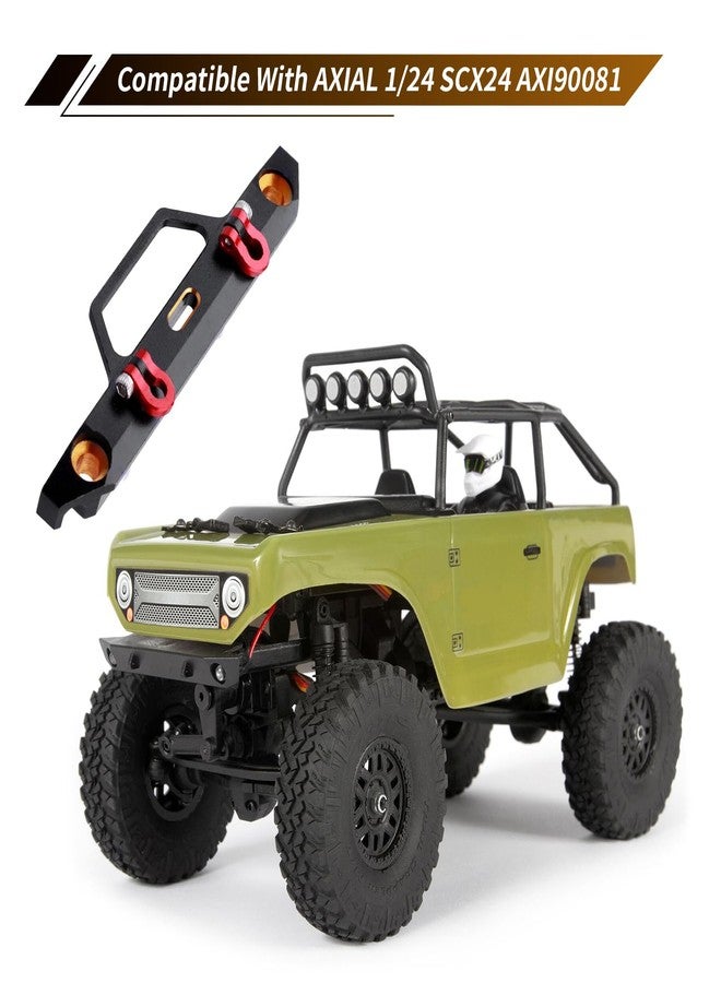 FriHobby for SCX24 Front Bumper Aluminum Compatible with Axial SCX24 Deadbolt 90081 1/24 RC Crawler Accessories - Image 2